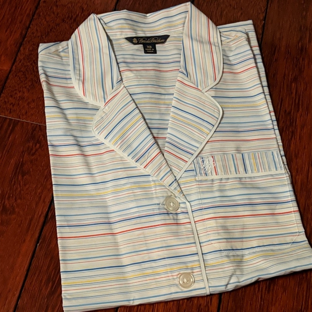 Brooks Brothers W Pajamas Set (sz XS) - Picture 2 of 12